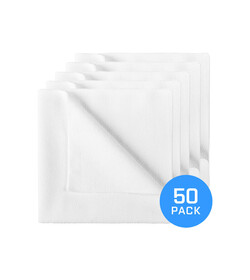 FX PROTECT POLAR WHITE MICROFIBER TOWEL 40x40cm 320g/m2 - zestaw 50 mikrofibr do powłok ceramicznych