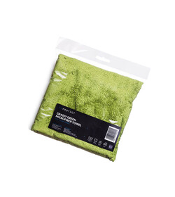 FX PROTECT GRASSY GREEN BOA MICROFIBER TOWEL 40x40cm 500 g/m2 - zestaw 10 bezszwowych mikrofibr do docierania wosków, sealantów, qd