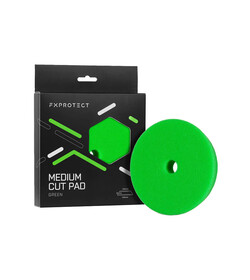 FX PROTECT MEDIUM CUT PAD GREEN 125/140mm - zielony średnio tnący pad polerski