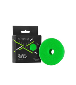 FX PROTECT MEDIUM CUT PAD GREEN 75/90mm - zielony średnio tnący pad polerski