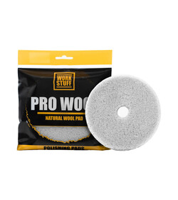 Work Stuff Pro Wool Pad - zestaw trzech padów polerskich z naturalnej wełny