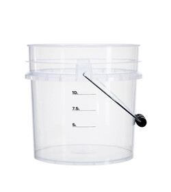 FX PROTECT WASH BUCKET MINI CLEAR 16L - transparentne wiadro z miarką do mycia auta