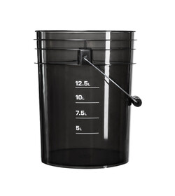 FX PROTECT WASH BUCKET RINSE BLACK 20L - czarne wiadro z miarką do mycia auta
