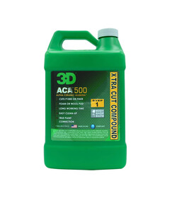 3D 500 ACA X-tra Cut Compound 3.8L - mocno ścierna pasta polerska