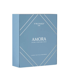 Fresso Home Perfume Duo Amora - perfumy do wnętrz i dyfuzor zapachowy zestaw