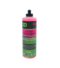 3D Pink Car Soap 473ml - skoncentrowany szampon samochodowy