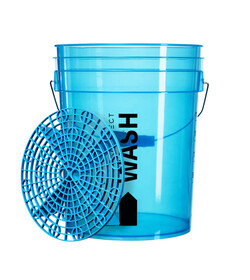 FX PROTECT WASH BUCKET WASH BLUE 20L - niebieskie wiadro do mycia z separatorem