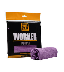 Work Stuff Worker Purple 40x40cm 1szt. - mikrofibra do czyszczenia i pielęgnacji