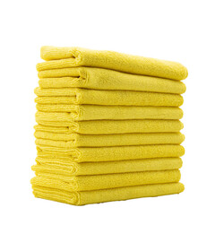 Work Stuff Worker Yellow 40x40cm 10-pack - zestaw mikrofibr do czyszczenia i pielęgnacji