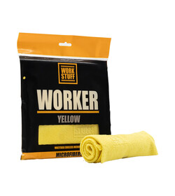 Work Stuff Worker Yellow 40x40cm 1szt. - mikrofibra do czyszczenia i pielęgnacji
