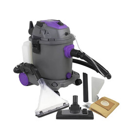 GLOSER EXTRACTOR & BLOWER CLEANER 1400W 20L - odkurzacz do prania ekstrakcyjnego i pracy na sucho/mokro z osuszaniem