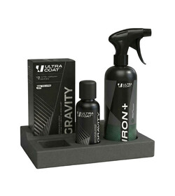 Ultracoat Gravity 30ml + Iron+ 500ml - zestaw powłoka do felg ze środkiem do zabrudzeń metalicznych