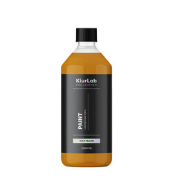 Kiurlab Pro Leather and Vinyl Paint Gold Yellow 1L - farba do renowacji skóry i winylu
