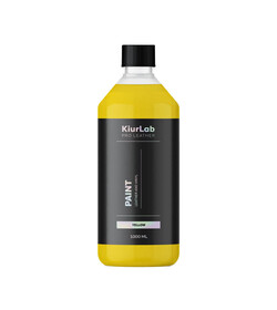 Kiurlab Pro Leather and Vinyl Paint Yellow 1L - farba do renowacji skóry i winylu