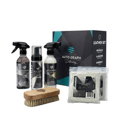Auto Graph Leather Set - zestaw do czyszczenia i zabezpieczenia tapicerki skórzanej