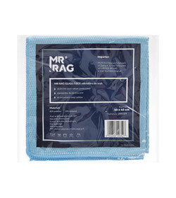 MR RAG Diamond Glass Blue 40x40cm 280gsm - mikrofibra do czyszczenia szyb