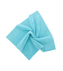 MR RAG 40x40cm TURQUOISE TWOPILE Edgeless - mikrofibra bezszwowa o dwóch długościach włosia 12-pack