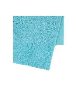 MR RAG 40x40cm TURQUOISE TWOPILE Edgeless - mikrofibra bezszwowa o dwóch długościach włosia