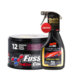 Soft99 Fusso Coat 12 Months Dark + Luxury Gloss 500ml - zestaw ochronny do ciemnych lakierów