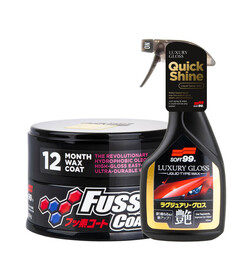 Soft99 Fusso Coat 12 Months Dark + Luxury Gloss 500ml - zestaw ochronny do ciemnych lakierów