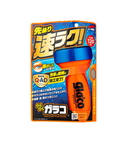 Soft99 Glaco QAD 120ml + Qjutsu Creamy Shampoo 750ml - innowacyjna niewidzialna wycieraczka z szamponem