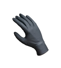 Hand Armor Diamond Black M - rękawice nitrylowe jednorazowe 100szt