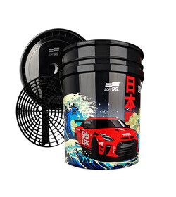 Soft99 Bucket 19L - wiadro do mycia z separatorem i pokrywą