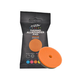 ZviZZer THERMO ALL-ROUNDER PAD ORANGE MEDIUM 50/20/35, pomarańczowa gąbka polerska one step
