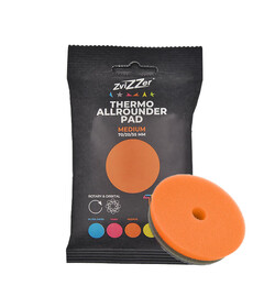 ZviZZer THERMO ALL-ROUNDER PAD ORANGE MEDIUM 70/20/55, pomarańczowa gąbka polerska one step