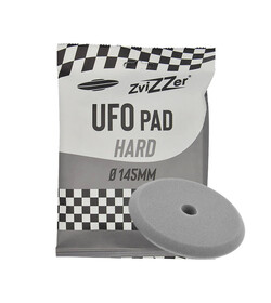 ZviZZer THERMO UFO PAD GREY HARD 145/20/125mm - szara gąbka polerska tnąca