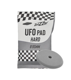 ZviZZer THERMO UFO PAD GREY HARD 95/20/75mm - szara gąbka polerska tnąca