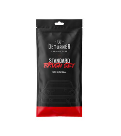 Deturner Standard Brush Set - zestaw uniwersalnych pędzelków o średniej twardości
