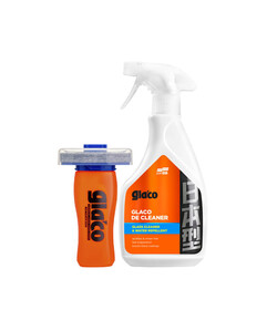 Soft99 Zestaw Drive Safe - Glaco Dx 110ml Glaco De Cleaner 500ml + opaska