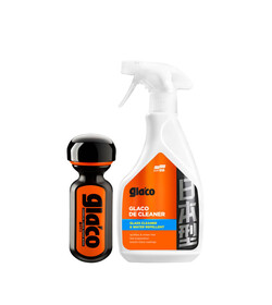 Soft99 Zestaw Drive Safe - Ultra Glaco 70ml Glaco De Cleaner 500ml + opaska