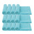 MR RAG 40x40cm TURQUOISE TWOPILE Edgeless - mikrofibra bezszwowa o dwóch długościach włosia 12-pack