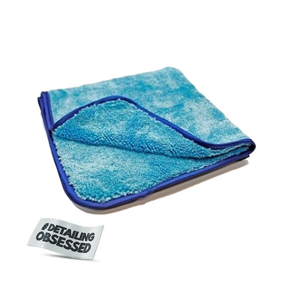 Ręcznik z mikrofibry niebieski 40x40cm