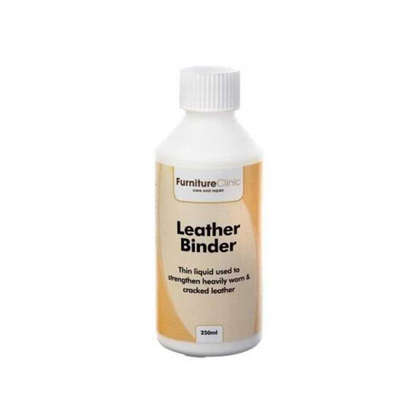 Furniture Clinic Leather Binder 250ml - środek do wzmocnienia starych i osłabionych skór