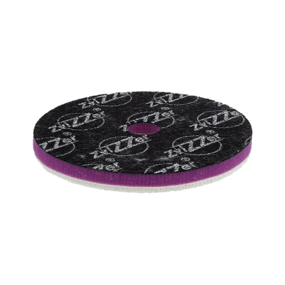 ZviZZer "Doodle" Wool - Pad white Ø 135/15/135mm, pad wełniany biały DA, futro polerskie