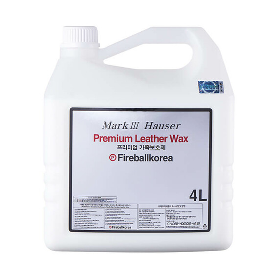FIREBALL Premium Leather Wax 4L - środek do konserwacji tapicerki  skórzanej