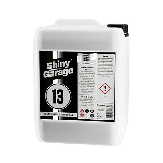 Shiny Garage Scan Inspection Spray 5L - płyn do inspekcji