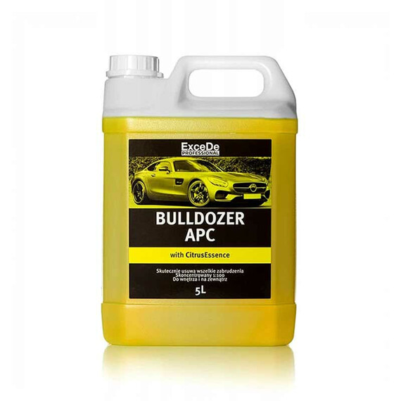 Excede Bulldozer APC 5L - skoncentrowany, silny, uniwersalny środek czyszczący