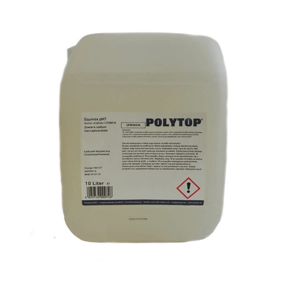 POLYTOP Equinox pH7 10L do usuwania zanieczyszczeń metalicznych