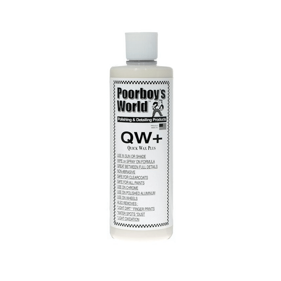Poorboy's Quick Wax Plus QW+  473ml - quick detailer z woskiem