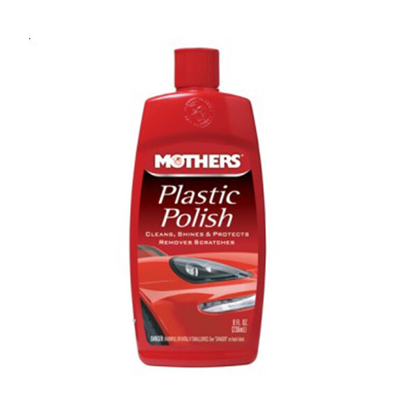Mothers Plastic Polish 236ml - pasta do pielegnacji gładkich plastików zewnętrznych