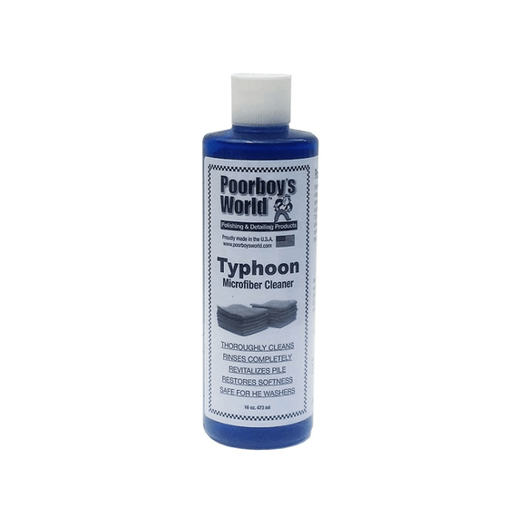 Poorboy's Typhoon Microfiber Cleaner 473ml - środek do mycia mikrofibr