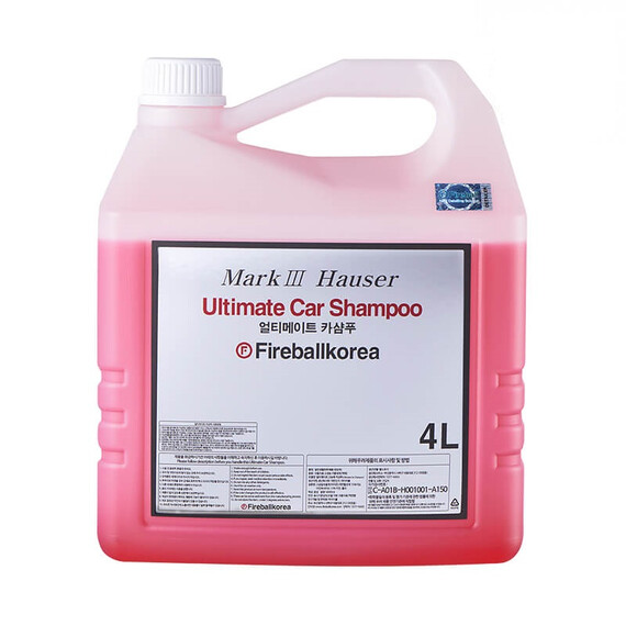 FIREBALL Ultimate Car Shampoo 4L - shoncentrowany szampon o neutralnym pH