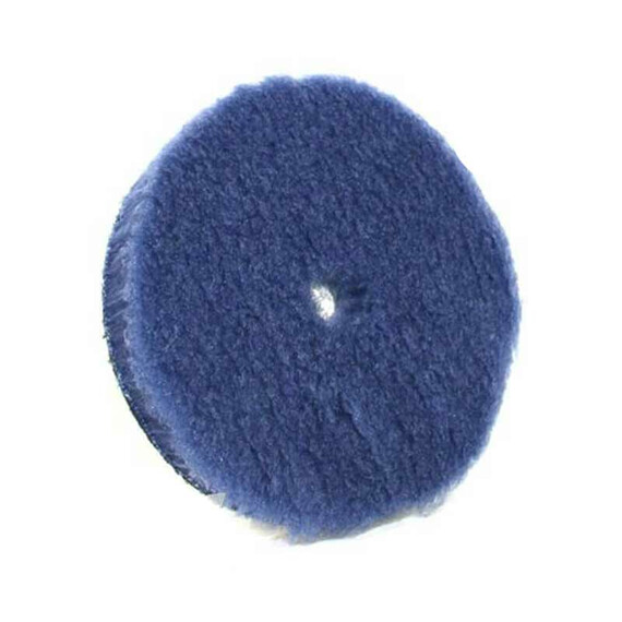 Lake Country Hybrid Wool Pad 130mm - Niebieskie Futro polerskie, tnące