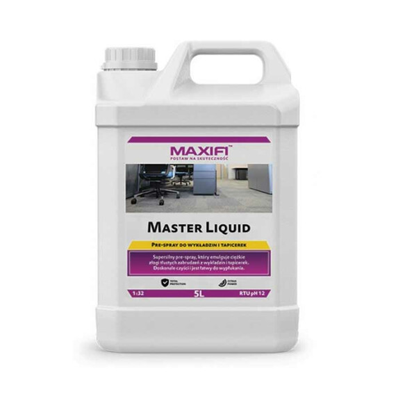 Maxifi Master Liquid 5L - mocny prespray ukierunkowany na tłuste zabrudzenia