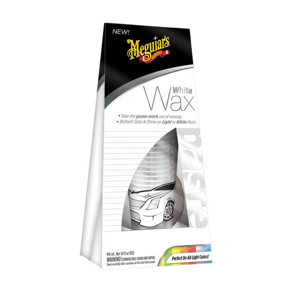 Meguiar's White Wax 198g - wosk w formie pasty