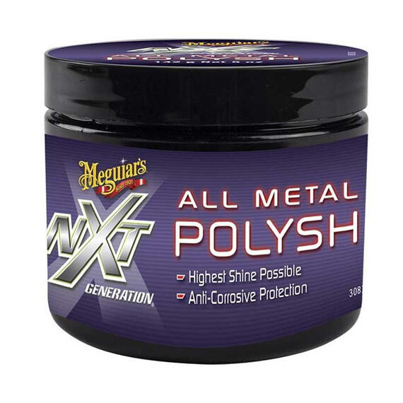 Meguiar's NXT Generation All Metal Polish 142g - polerowanie powierzchni metalowych